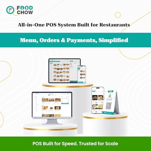 Image of Foochow 2 Inch Bluetooth USB Thermal Receipt Printer + 12 Months Free Software Subscription for Restaurant, Cafe, Shops - Portable POS Billing Machine with New Website, 7 Rolls & QR Code
