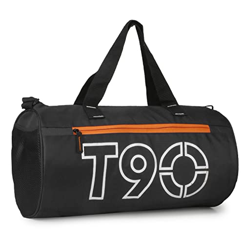 Image of Gym Duffle Bag Sports Bag Travel Duffle Bag with Separate Shoes Pocket Men & Women (Black)