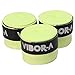 VIBORA Pack 3 OVERGRIPS Amarillo Fluor