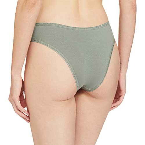 Image of Marks & Spencer Womens Cotton Blend Printed Low Rise Brazilian Knicker (Pack of 5)