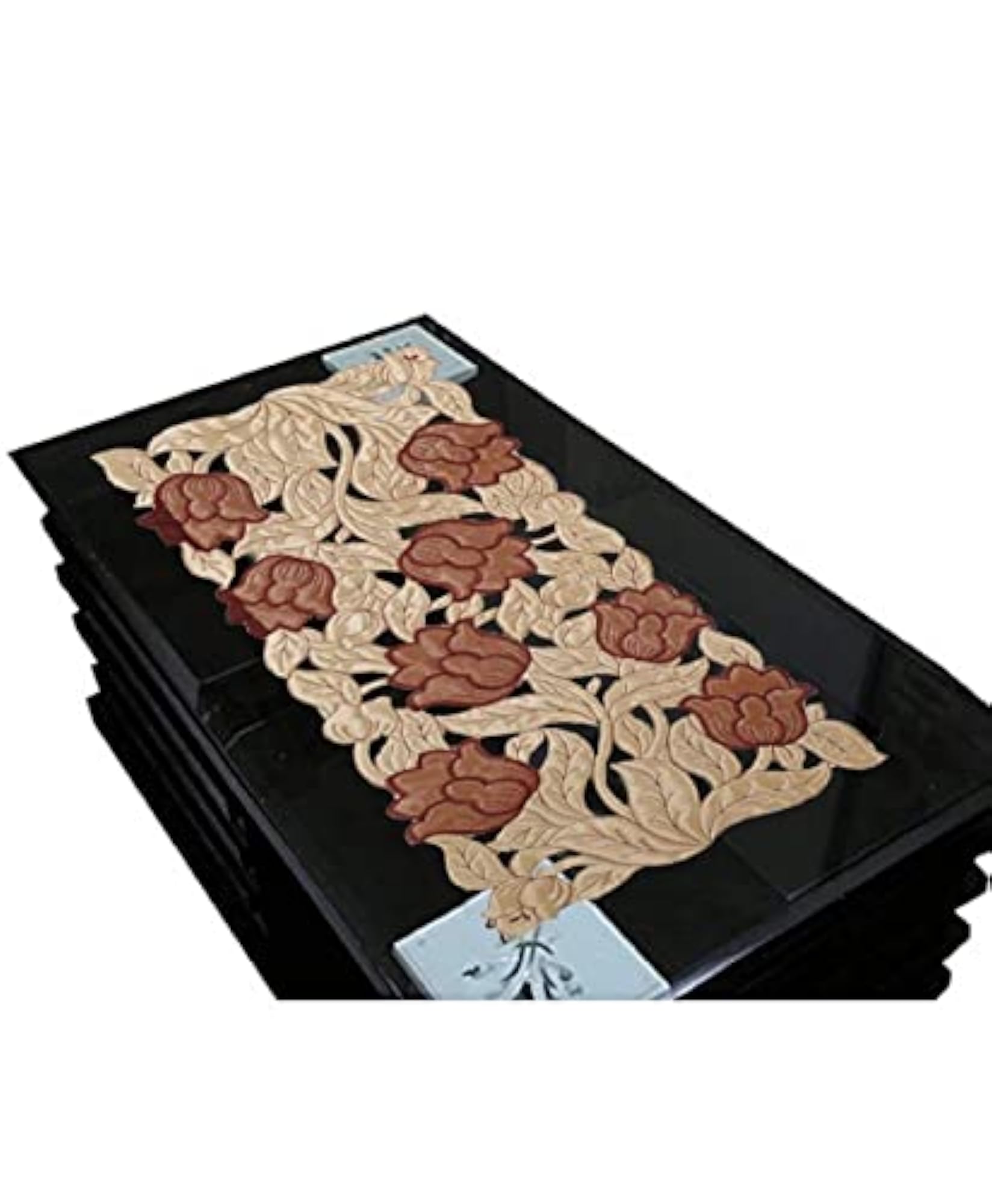 Tissue Cutwork & Embroidery Design Dining Table Runner