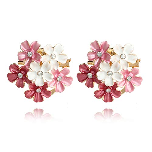 Preisvergleich Produktbild RedAlphabet Dassy Diamant 3D Brosche Empfindliche Alloy Plant Blumenstrauß Anstecksträußchen Kapitel Tags-Geschenk-Kragen Brosche Schmuck Paar