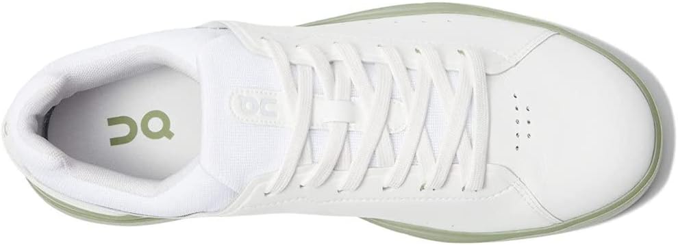 ON Mens The Roger Advantage Textile Synthetic White Reseda Trainers 8 US - Image 4