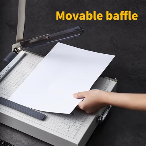 Taglierina rotativa per carta resistente, multifunzione per taglio carta d'identità, macchina da taglio professionale industriale con base in metallo