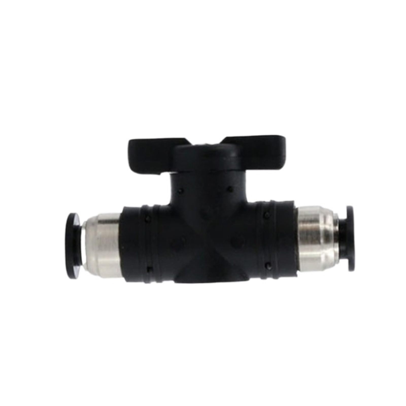 Válvula de unión neumática manual BUC8 para control de aire en tuberías de 4 a 12 mm
