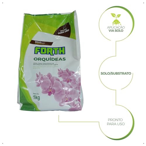 Fertilizante Adubo Forth Subs.Orquidea Casca Pinus 1 Kg - Fardo