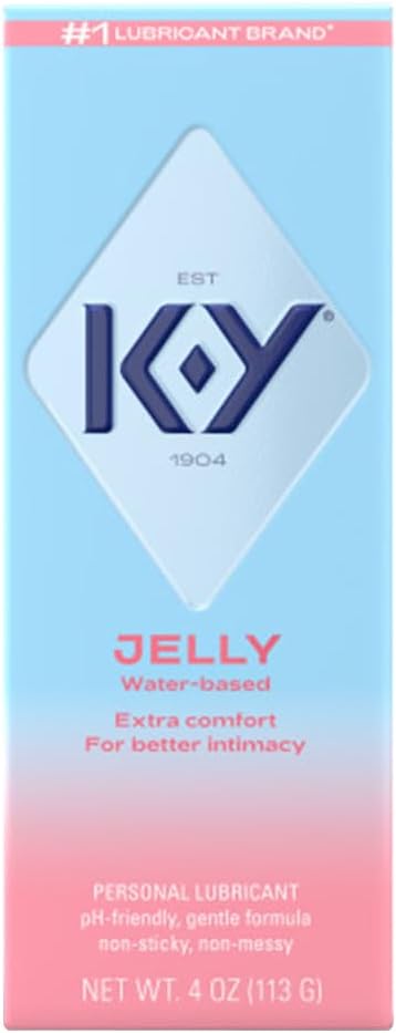 K-Y Mestyle Jelly Personal Water Based Lubricant, 4oz