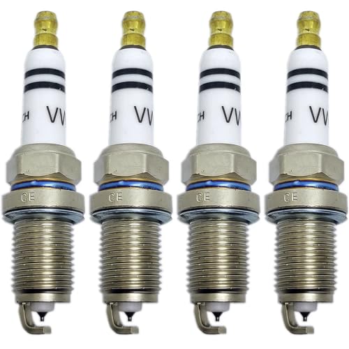 Bougies d'allumage Iridium anti ratés 0241245670 pour moteur VW 2.0L