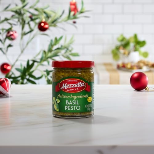 image for Mezzetta Artisan Ingredients Basil Pesto 6.25 Ounce Jar- Traditional I