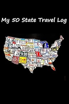 Paperback My 50 State Travel Log Book