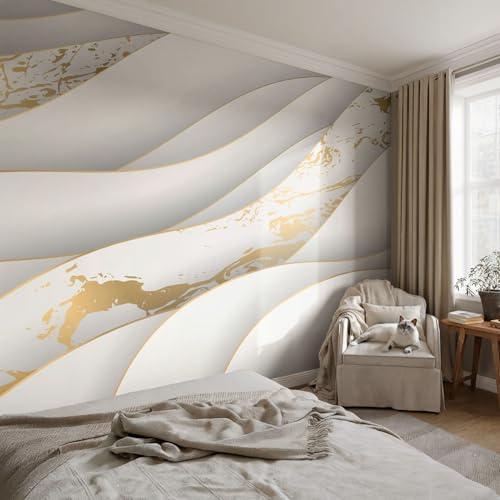 Papel pintado autoadhesivo con patrones dinámicos en vinilo de 152x104 cm 3