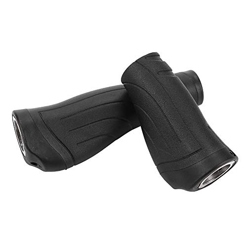 VGEBY1 Bicycle Bar Grips, Ergonomic Non-Slip Rubber Short & Long Handlebar Protector Cycling Grips Accessory for MTB Bicycle Mountain Downhill (1*long+1*short) - Image 4