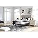 Signature Design by Ashley King Size Chime 12 Inch Medium Firm Hybrid Mattress with Cooling Gel Memory Foam for Pressure Relief, Fiberglass Free, Mattress In A Box