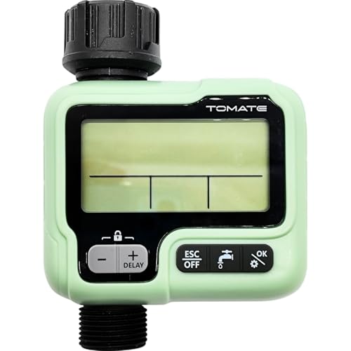 Temporizador Digital de Irrigação Automática Para Jardins e Horta...