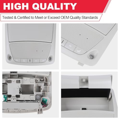 Lámpara de lectura interior para consola Nissan 2013-2018 miniatura 5