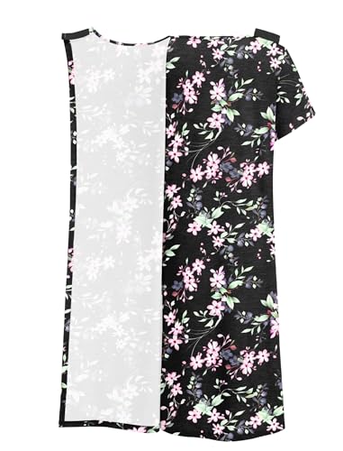 Image of Deyeek Hospital Gowns for Women Labor Delivery Shoulder Surgery Dress Adaptive Clothing Night Robes for Elderly Plus Size