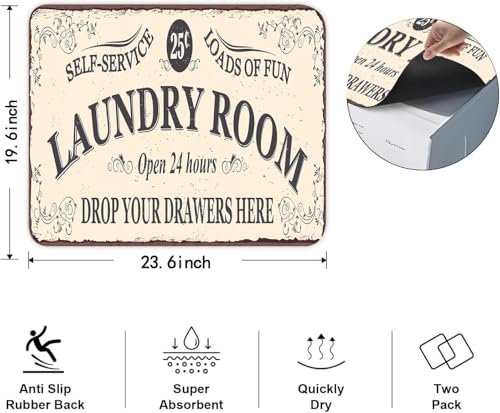 Image of Washing Machine Top Protective Mat,Countertop Absorbent Table Top, Quick-Drying Refrigerator Base, Microwave Oven Protection Pad Laundry and Dryer Covers for Laundry Room and Kitchen (Beige)