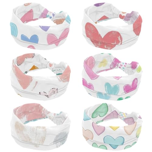 otnrnondcl 6 Pack Wide Headbands for Women Soft Hair Head