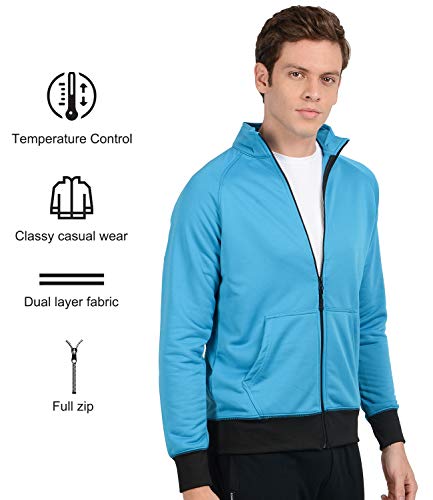 Image of Scott International Men's Polyester Solid Regular Standard Length Jacket