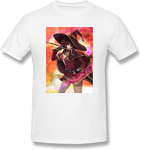 T-shirt KonoSuba en coton noir idéal pour vos soirées anime et conventions manga