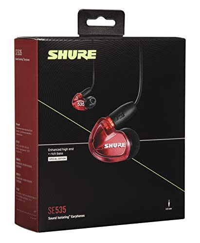 Shure Se535 Sound Isolating Earphones With 5mm Cable Remote