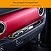 BANKKY 5PCS Center Console Organizer for 2018-2023 Jeep Wrangler JL JLU and Gladiator JT Accessories, Gear Shift Tray, Hanging Storage Box, Armrest Hidden Box, Passenger Side Grab Bar Tray, Not for JK