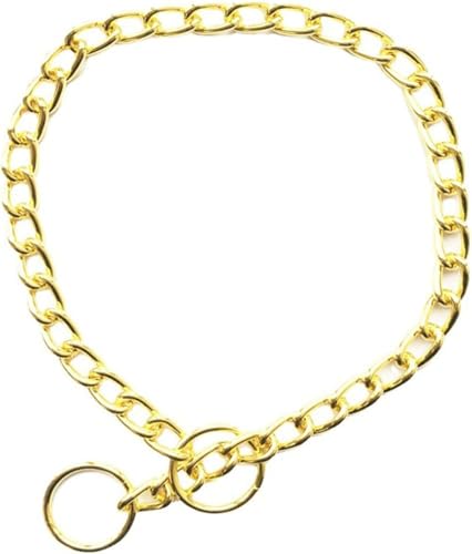 Collier en métal argenté taille M à maillons coulissants robustes pour chiens (lot de 2) - 6