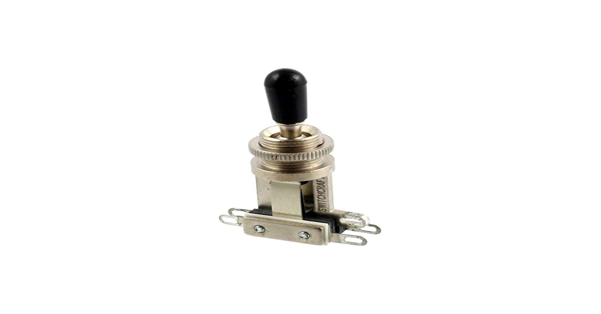 Switchcraft Short Straight Toggle Switch w/Knob: Electric