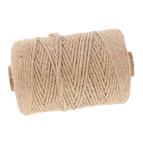 Vaguelly Cuerda De Decorativa De Metros para Bricolaje y Manualidades para Decoración Vintage Bodas y Cuerda Artesanal De Yute Natural