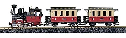 LGB 72302 Passenger Starter Set, with Lights, Sound and Smoke - 120 volts