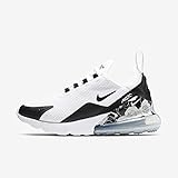  Nike Damen W Air Max 270 Se Leichtathletikschuhe, Mehrfarbig (White/Black/Metallic Silver 100), 40 EU
