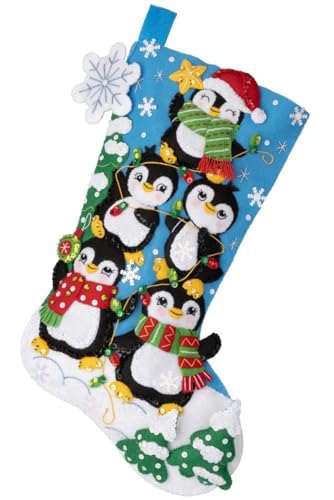 Bucilla 89598E Penguin Tree Trimming cover