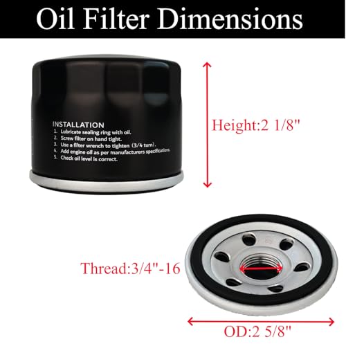 Image of New Oil Filter 16510-87J02 Fit For Su-zuki DF25 DF30 DF40 DF50 DF60 DF70 Outboards Replacement 16510-87J00 (1)