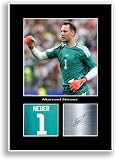 LJW Prints Fußballposter Manuel Neuer Deutschland 2026 