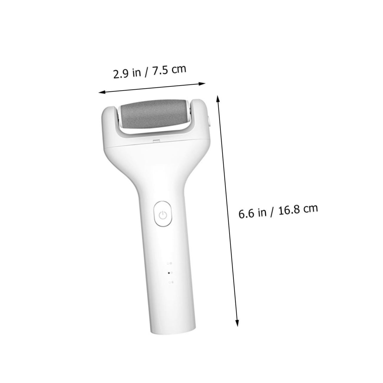 Ipetboom Dispositivo de Pedicura Eléctrico Profesional Ligero Batería 600mah y Certificación Ipx7 para Eliminar Durezas y Callos Pies en Uso Seco y Húmedo