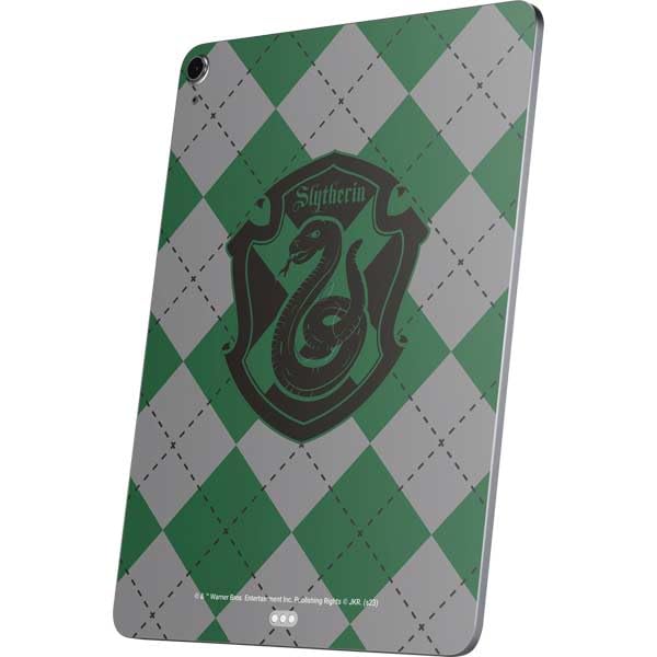 Skinit Decal Tablet Skin Compatible with iPad Air 11in (2024-2025) - Officially Licensed Wizarding World Harry Potter Slytherin Crest Design