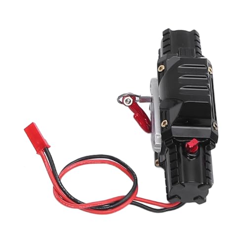 Winch potente Alomejor para autos RC, doble motor, aluminio miniatura 7