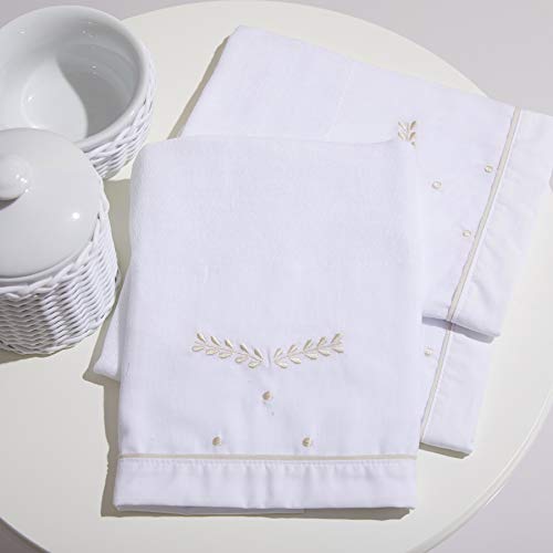 Paninho de Boca Mami Clássicos para Bebê 37cm X 36cm Contém 03 Unidades