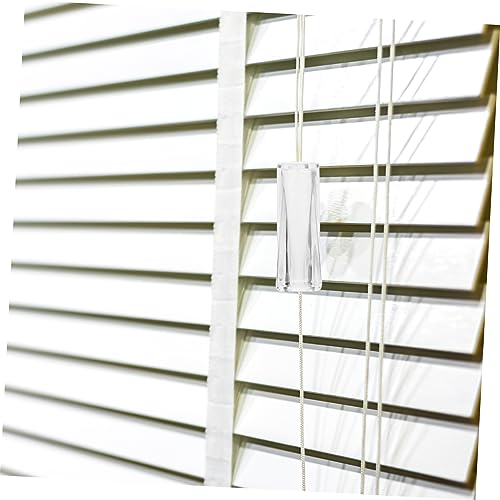 Amosfun 10 Pcs Haste Cega Veneziana Alça Acessórios De Haste Cega Vertical Acessórios De Cortina 10