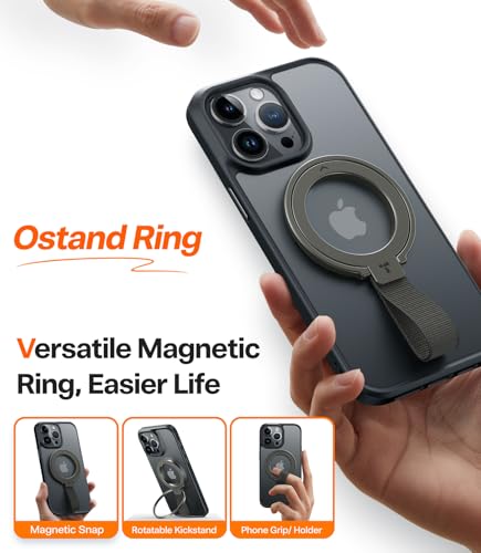 TORRAS Magnetic Phone Grip Ring Holder Kickstand & Case Magnetic - image 3