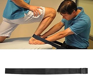 Arthrosis Mobilization Strap, Joint Mobilization Training Belt for All Embolia (Polyester, Adjustable Length) Black