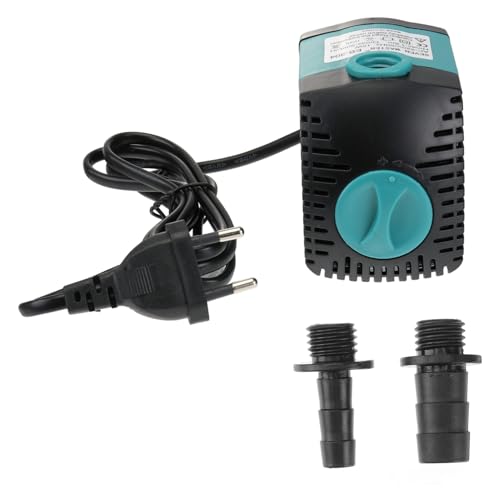 ifundom 1 Bomba Sumergible Pequeña Bomba De Agua Sumergible para Estanque Bomba De Agua para Fuente Bomba De Agua para Estanque De Peces Bomba De Agua De Plástico Negro