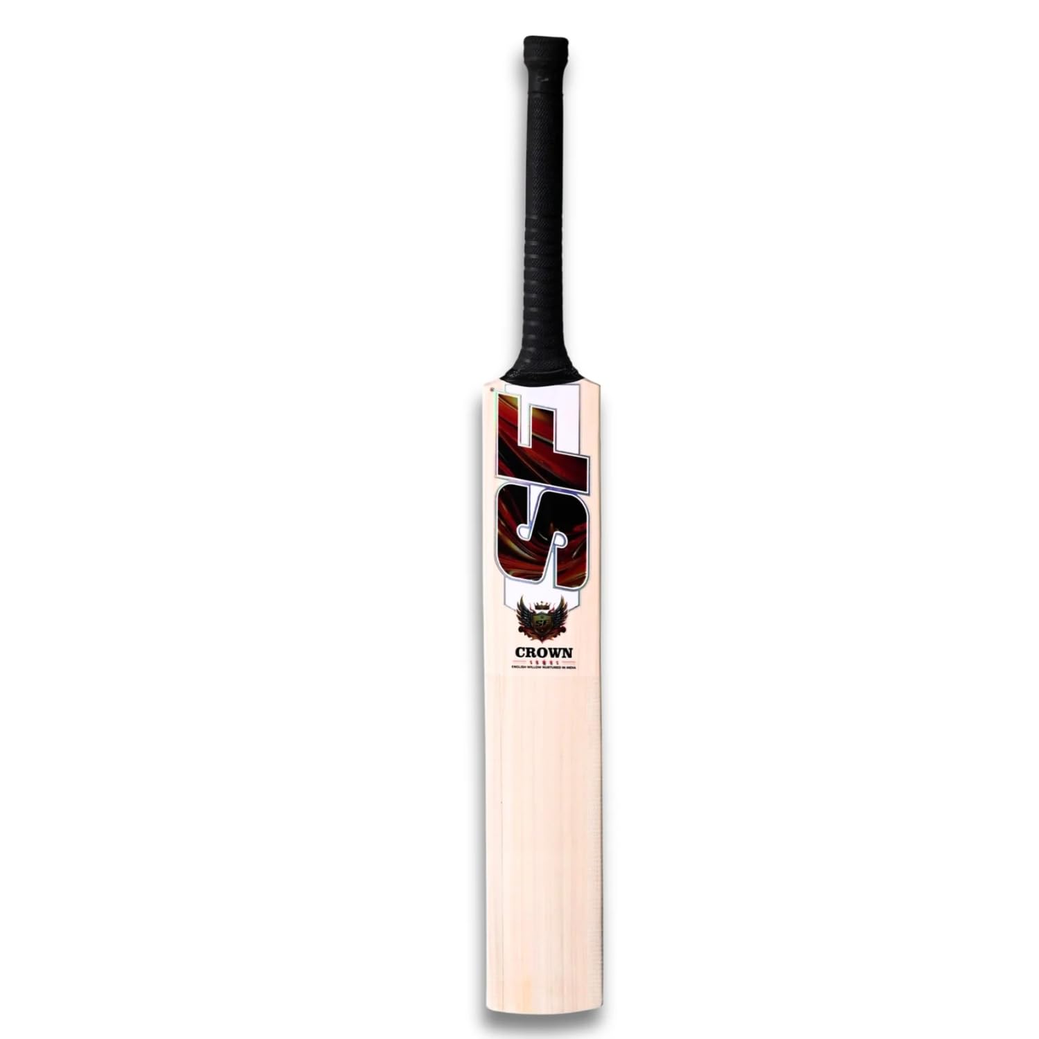 SF Crown Cricket Bat, Premium English Willow, Nurtured for Performance (Size 4)-image-33