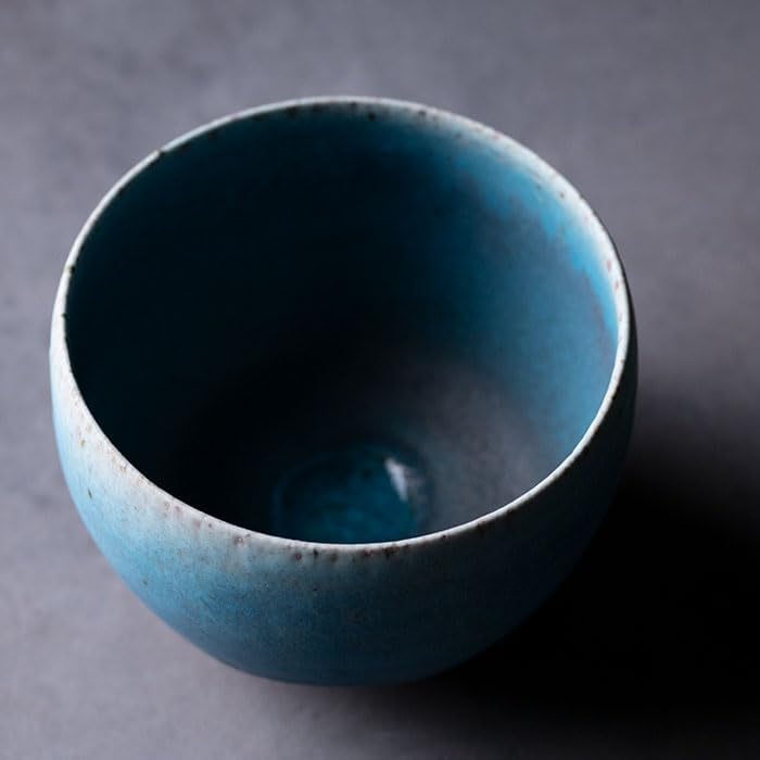 抹茶茶碗 |【共箱付】青茶碗 (SOY-581) 作家「山田想」 抹茶茶碗 |【