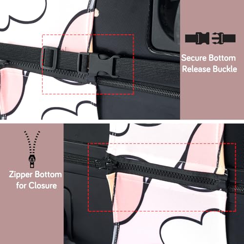 Image of HOKIPO 220gsm Durable and Washable Suitcase Covers for Trolley Suitcase, Small (18-19inch) - Music Vibes (AR-6343-D6)
