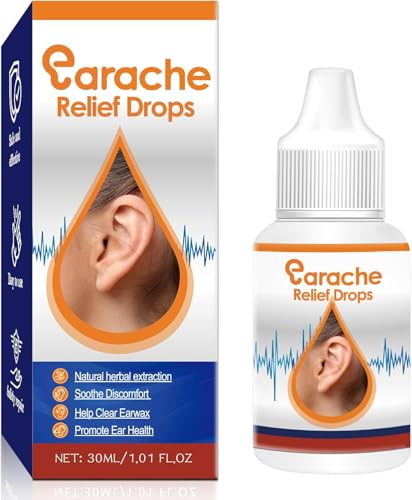 Ear Drops for Tinnitus Relief, Which Tinnitus Relief for Ringing Ears, Gently Soothe, Reduce Noise, Ear Cleaner Can Also Improve Hearing，Loosen Earwax and Protect Hearing