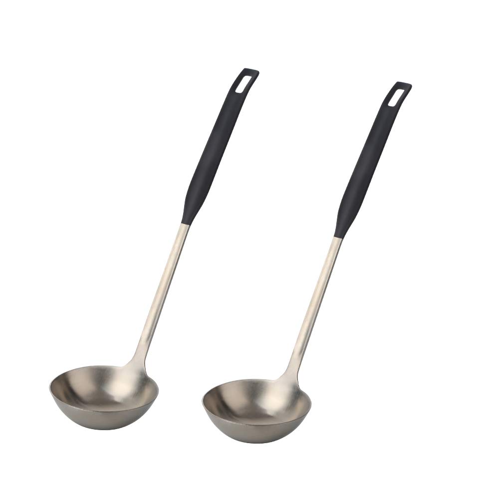 Rose Gold Soup Ladle & Colander Set - Hot Pot Utensils -13