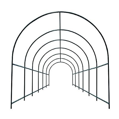 Multi-Size Large Garden Support Arch Frame Climbing Plant Arch Arbor for Flowers/Fruits/Vegetables (19.6ft x 7ft x 7.2ft)