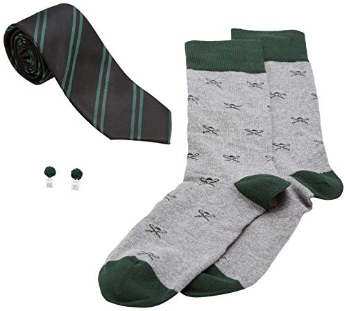 Hackett Sck Tie Cuf St Conjunto de corbata, (Grey 945), Talla única (Pack de 3) para Hombre