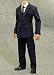 HiPlay 1/6 Scale Male Figure Doll Clothes, Handmade Full Suit, Jacket, Shirt, Pant & Accessories Outfit for 12" Male Action Figure Phicen,TBLeague DC082 (Navy Blue)